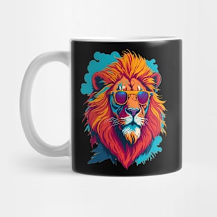 Cool Lion Art Mug